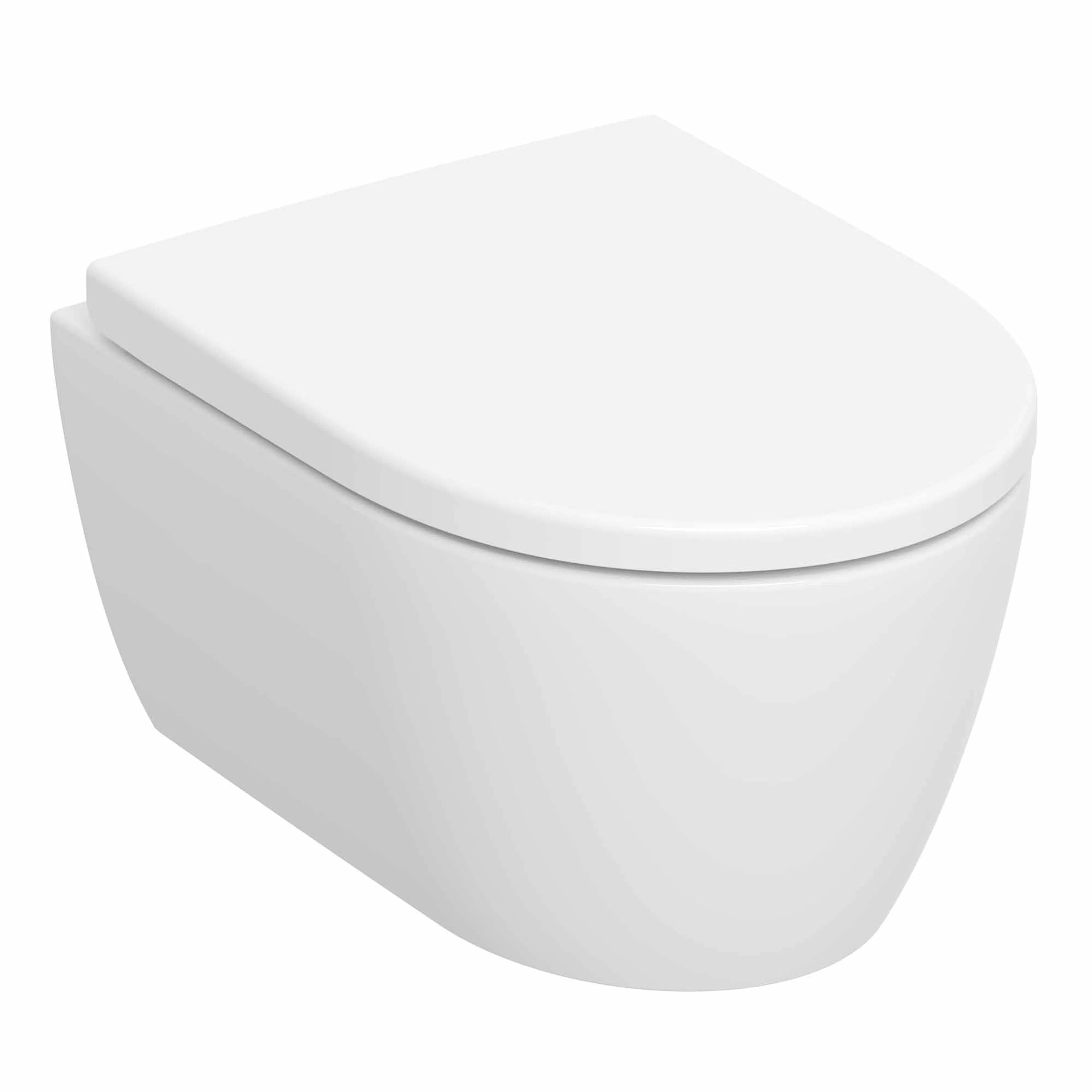 GEBERIT ICON WC-SKÅL KERATEC KOMPAKT, S-C SITS, TF, VIT KeraTect