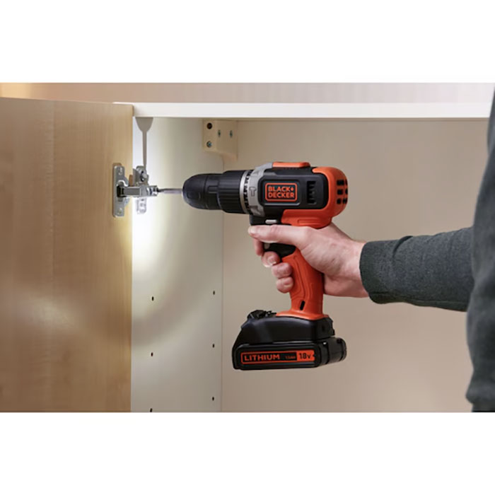 Slagskruvdragare Black & Decker BCD003C1 18V 1X1 5Ah