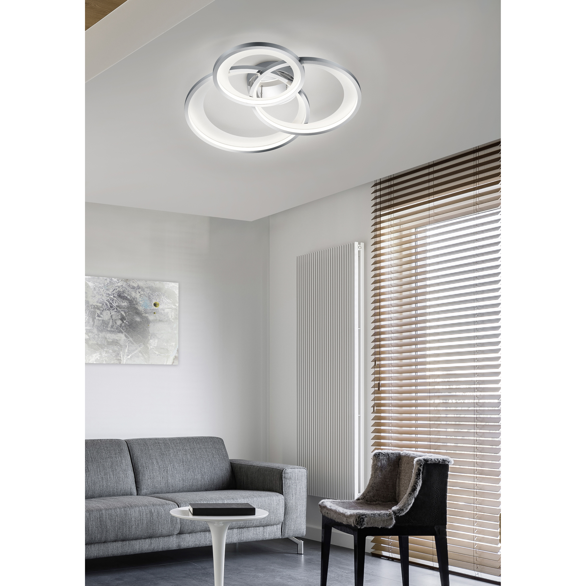 Plafond Trio Granada LED 3L 71 cm