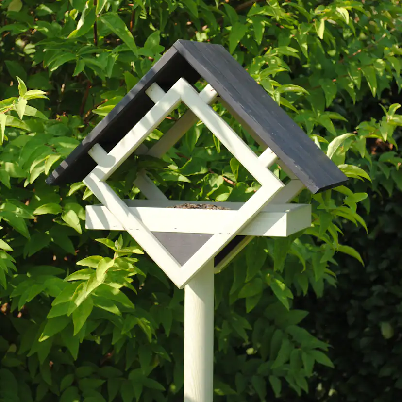 Fågelmatare Hortus Furu Svart Med Stativ
