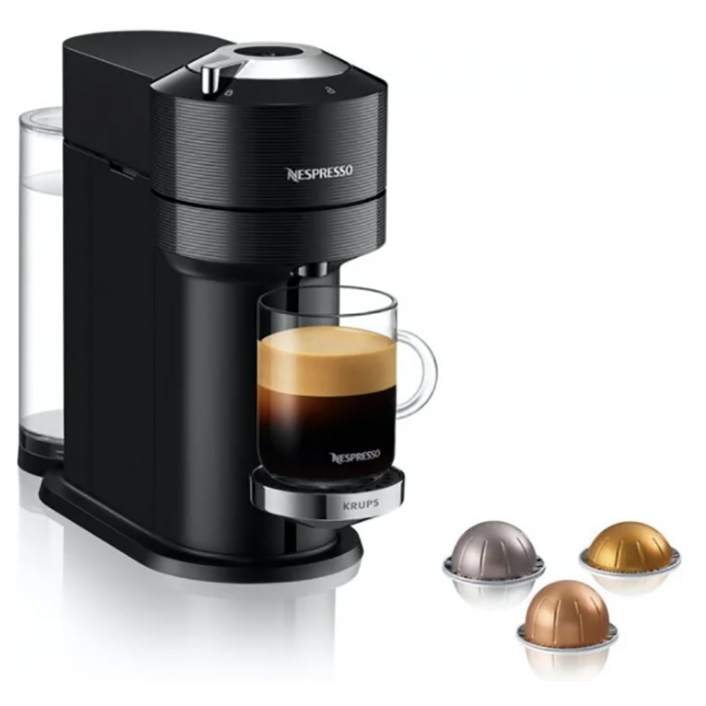 Kapselmaskin Nespresso Vertuo Next Premium Svart Kaffemaskin med Wi-Fi