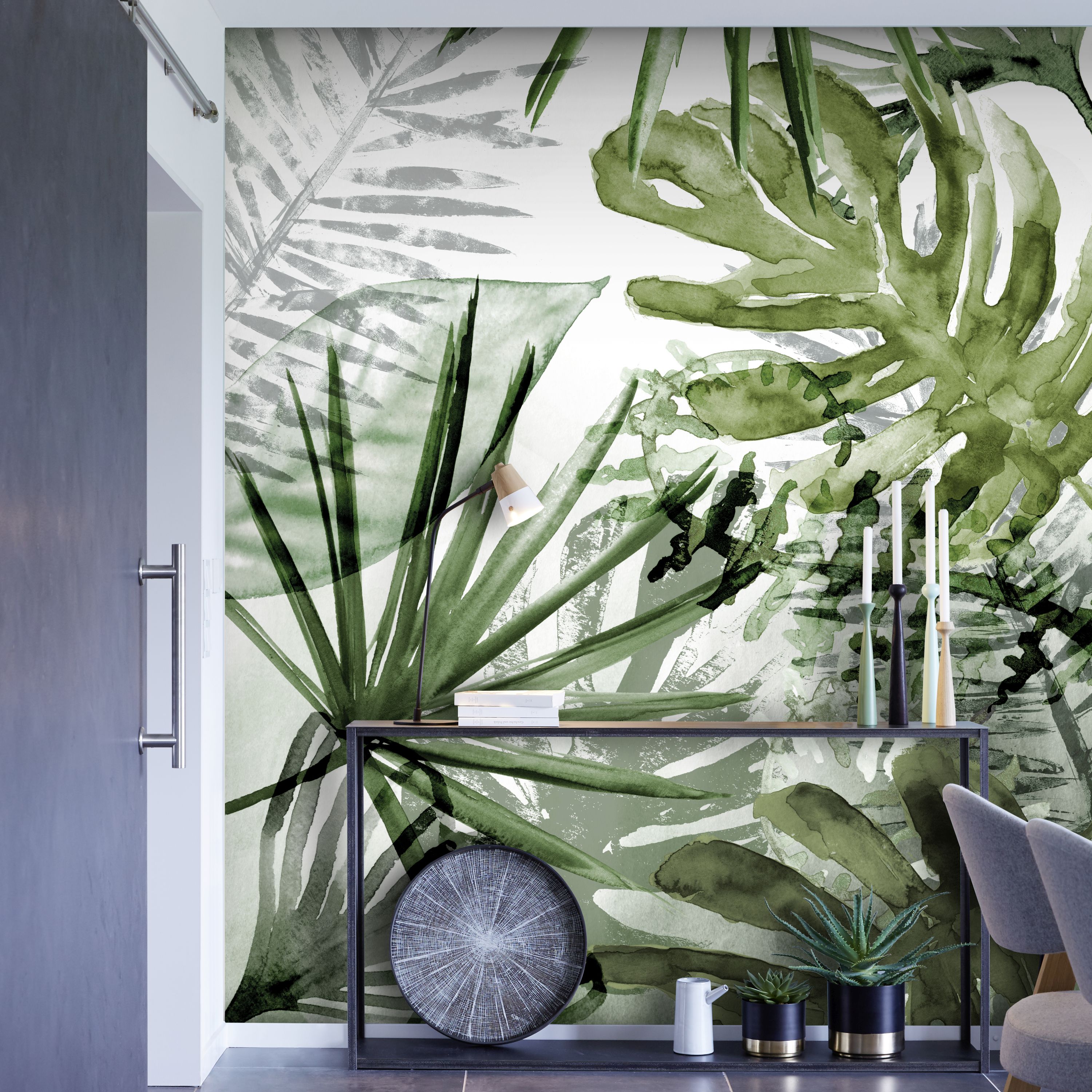 Fototapet Art For The Home Ren Natur Monstera 105400