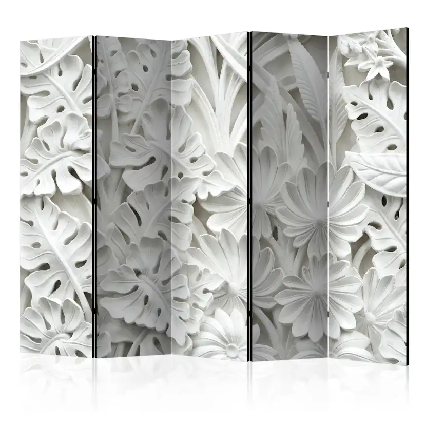Rumsavdelare Arkiio Alabaster Garden II Vit 225x172 cm