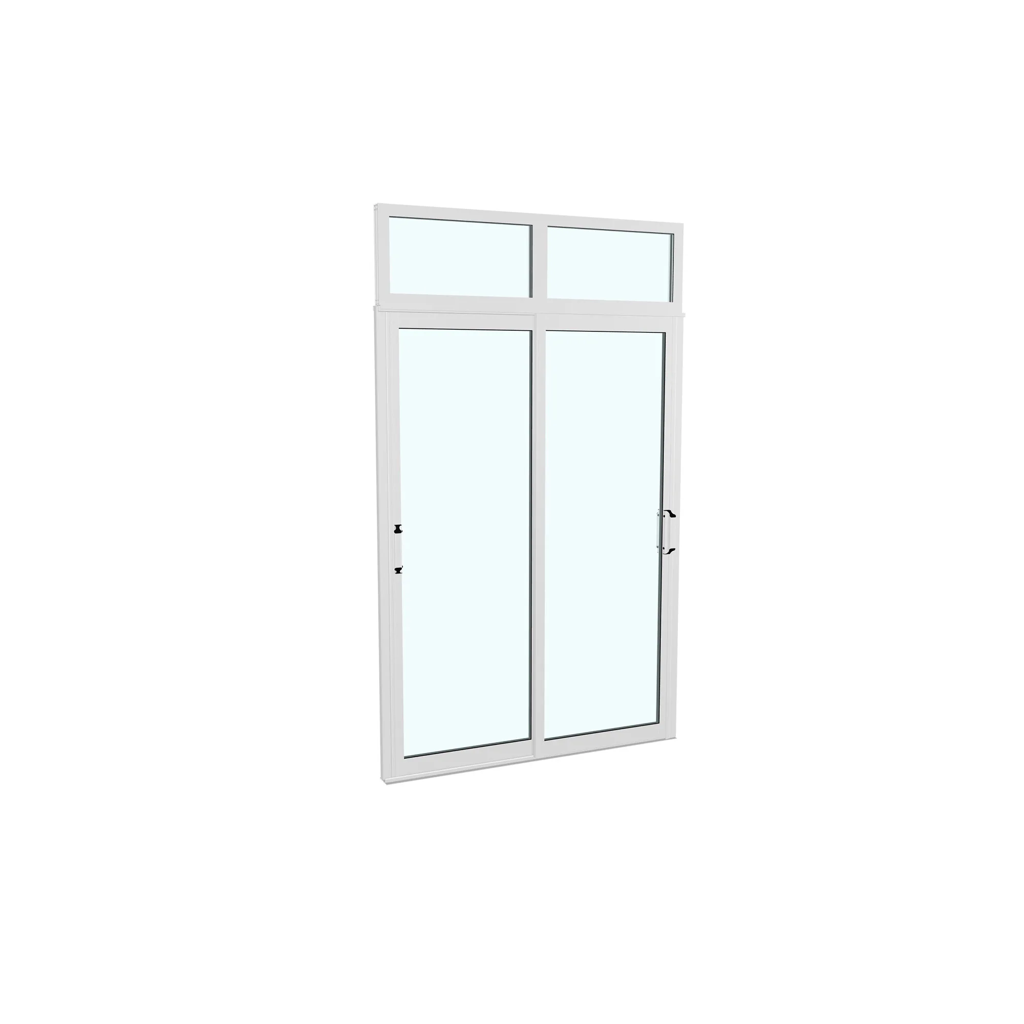 Dörrparti Robust m Överljus B1450xH2000+400mm-Vit Vår&höst B1450 x H2400, Vit