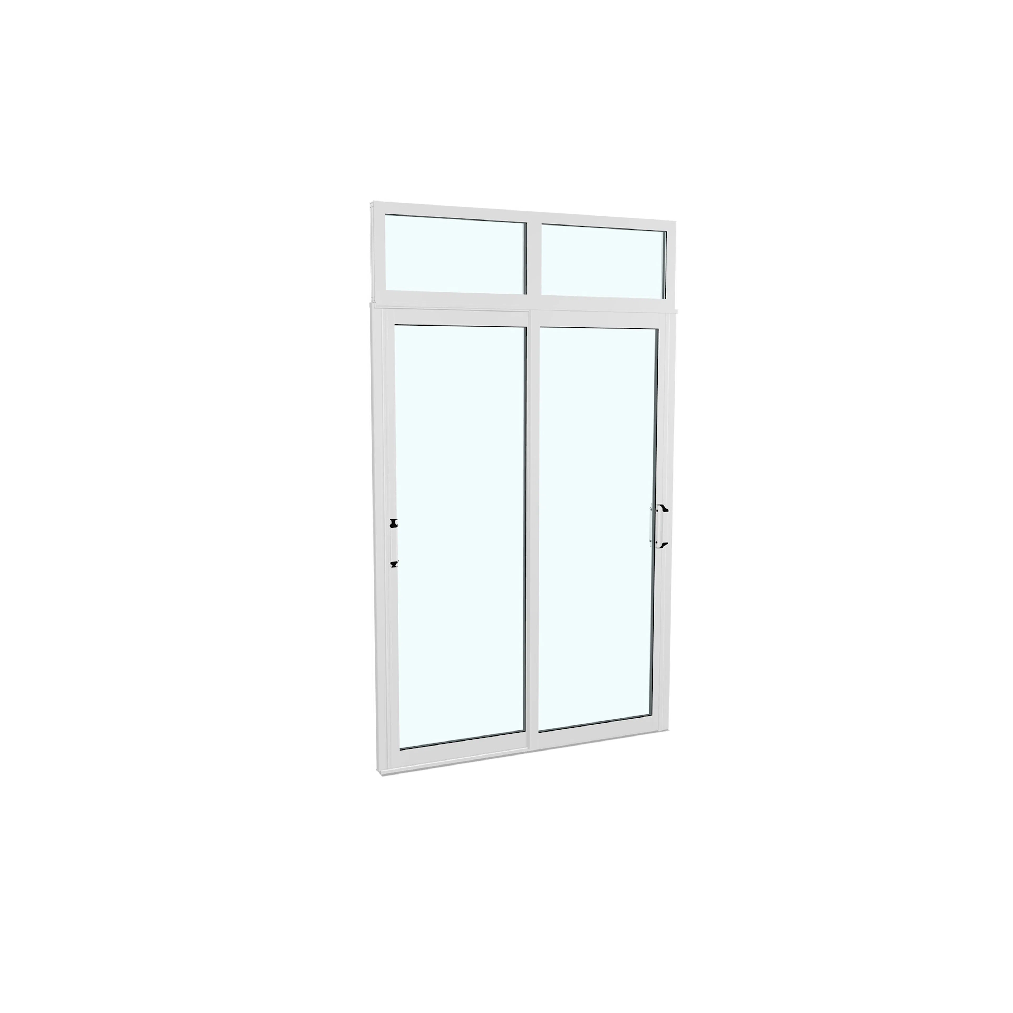 Dörrparti Robust m Överljus B1450xH2000+400mm-Vit Vår&höst B1450 x H2400, Vit