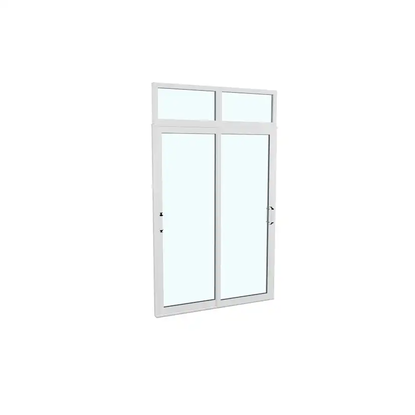 Skjutdörr med Överljus Landskap Robust Året Runt 2-del