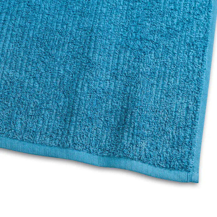Stripe Frotté 30x50 cm Turkos Turkos