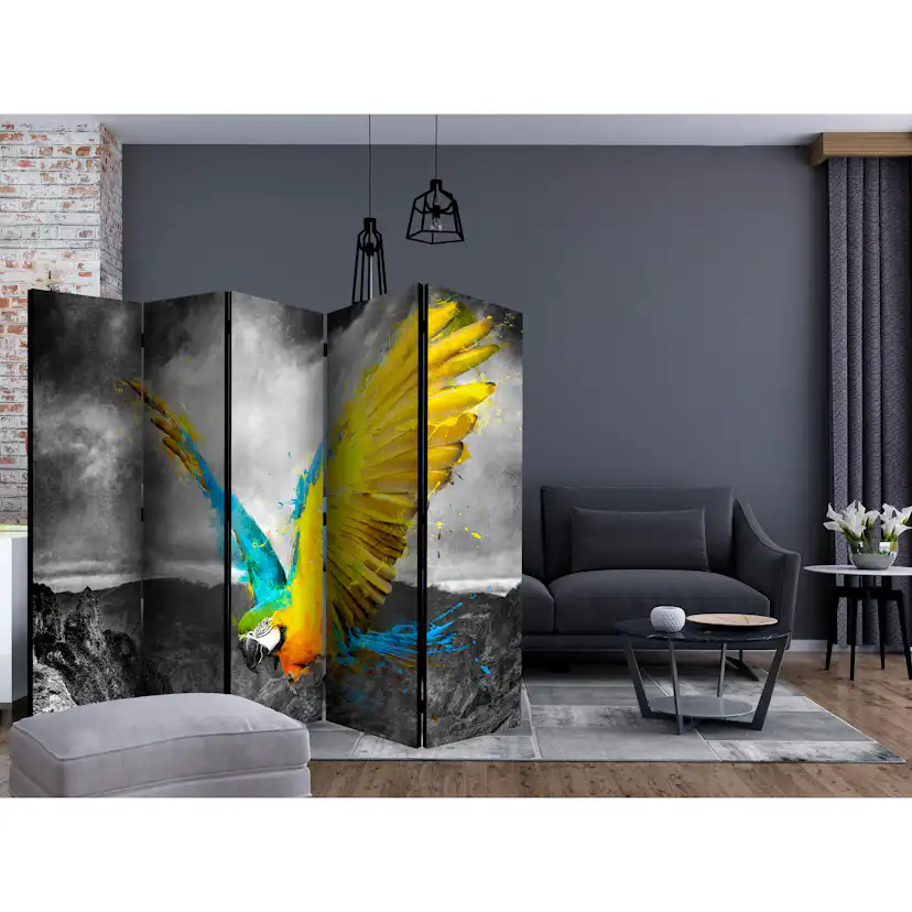 Rumsavdelare Arkiio Exotic Parrot II 225x172 cm
