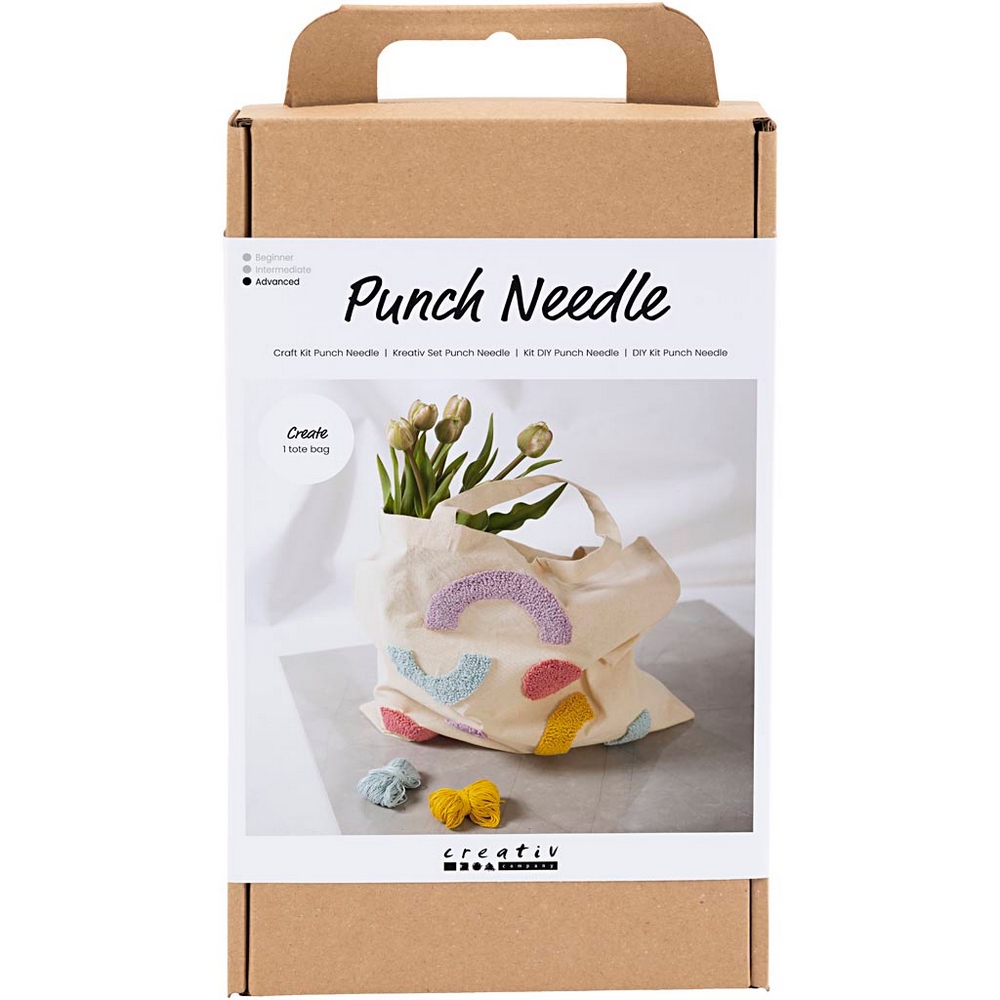 DIY-kit Creativ Company Punch Neddle Textilkasse