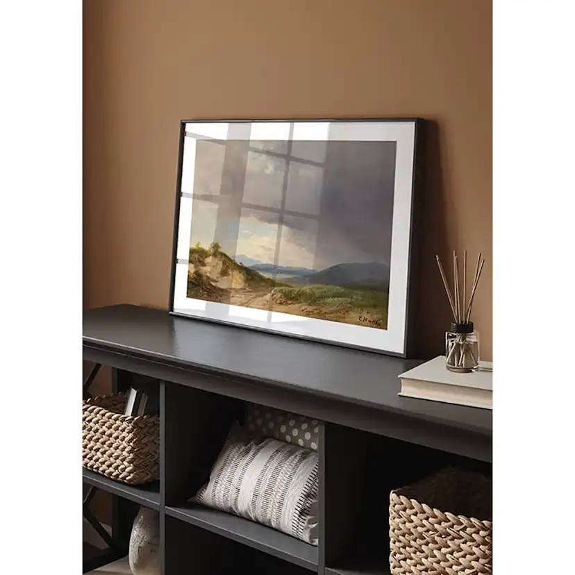 Poster Gallerix Hilly Landscape With Cloudy Skies By Károly Markó