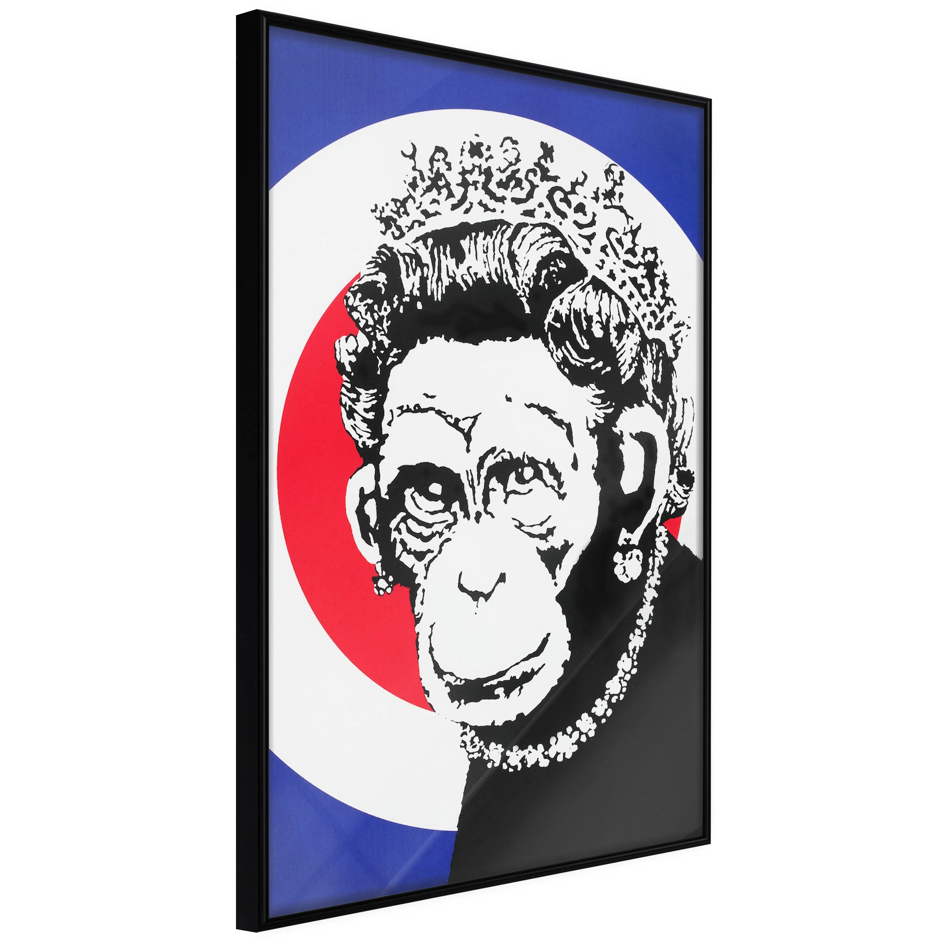 Poster Artgeist Affisch Queen of Monkeys