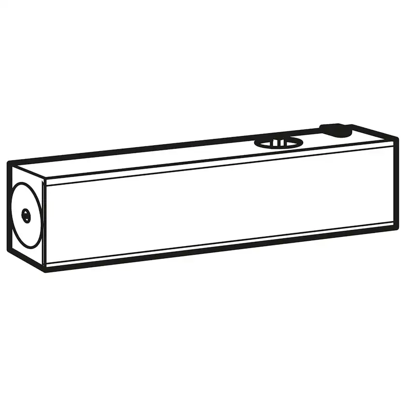 Dörrstängare DormaKaba Hus TS83 BC/ÖD+DC/SV Silver