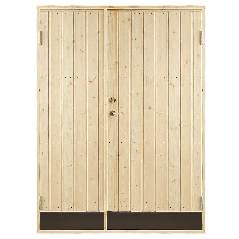 Dubbeldörr Vibostugan 10°