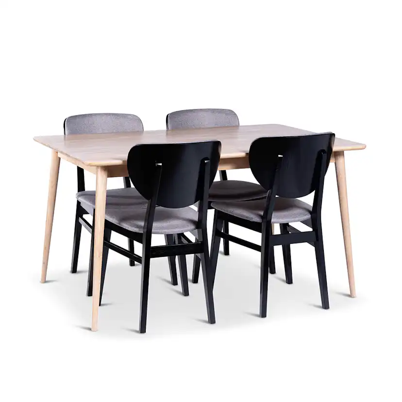 Matgrupp Stenexpo Odense med 4 Borgholm Stolar