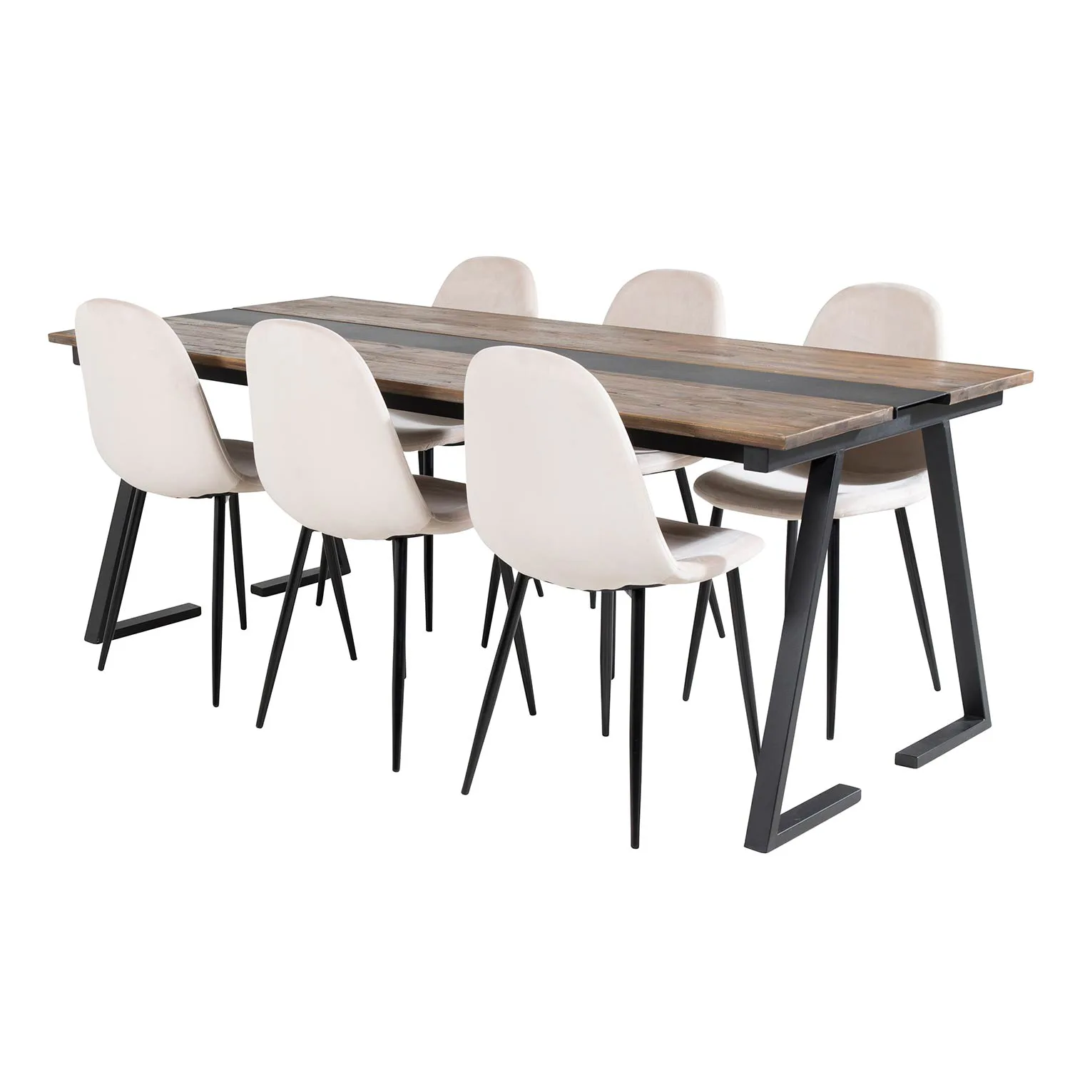 Teak/Beige