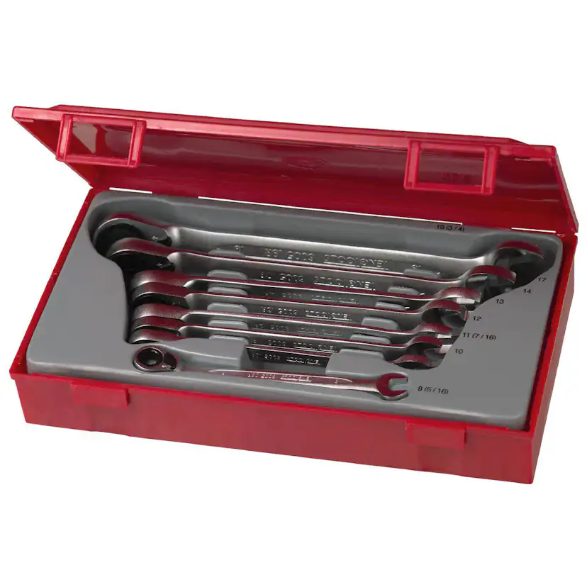 U-ringspärrnyckelsats 8 delar Teng Tools TT6508RAF