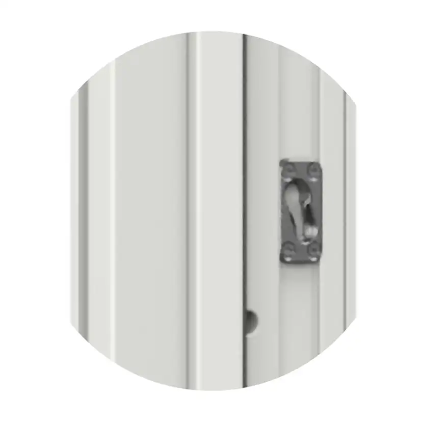 Parskjutdörr NorDan Svanenmärkt NTech Aluminium 4-Delad