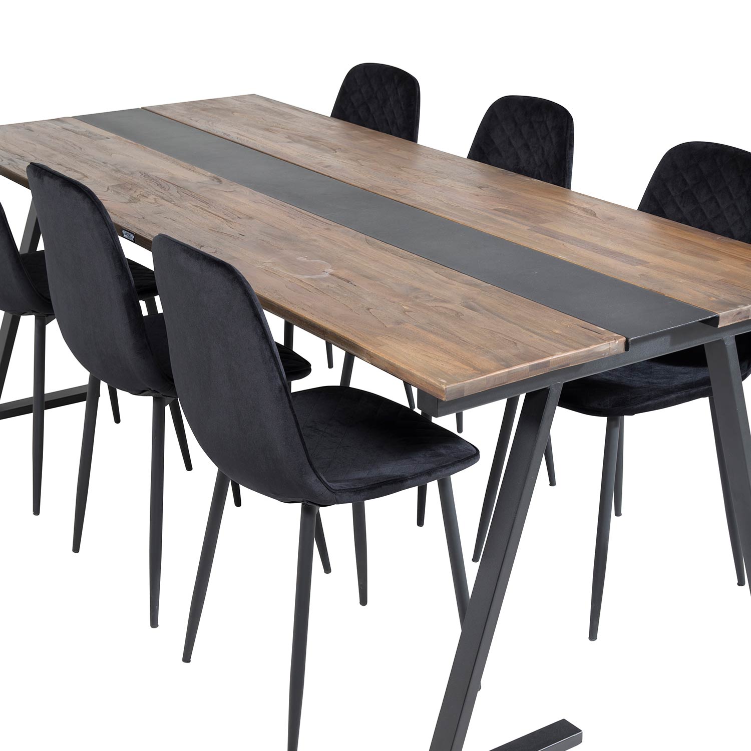 Matgrupp Venture Home Jane med 6 Phoi Stolar