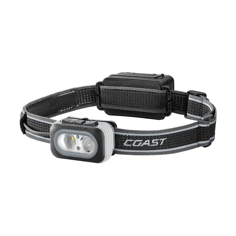 Pannlampa Coast RL20RB Uppladdningsbar Med Batteri 1000 Lumen