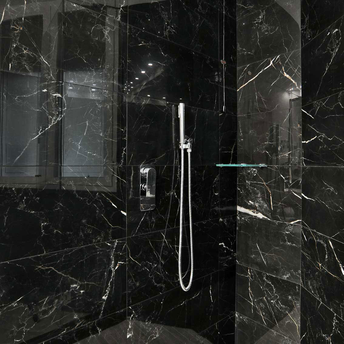 Klinker Ceramiche Keope Elements Lux Port Laurent Svart 30x60 cm