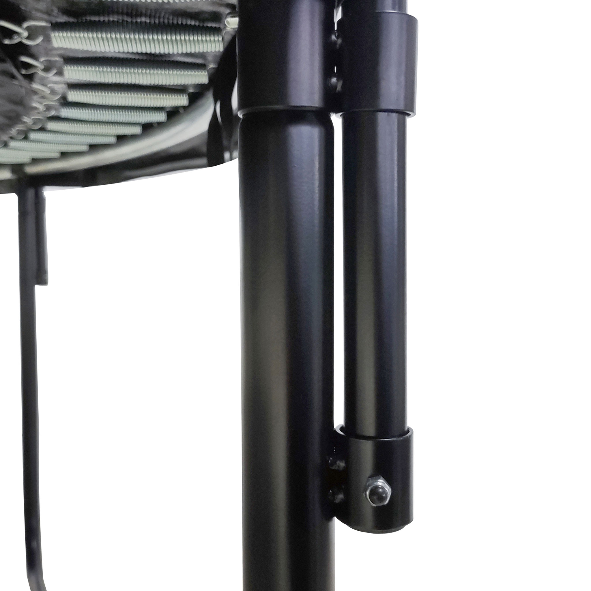 Studsmatta Stratos med Skyddsnät Premium Black Line 4,27 m