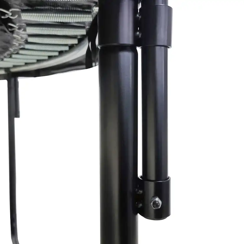 Studsmatta Stratos med Skyddsnät Premium Black Line 4,27 m