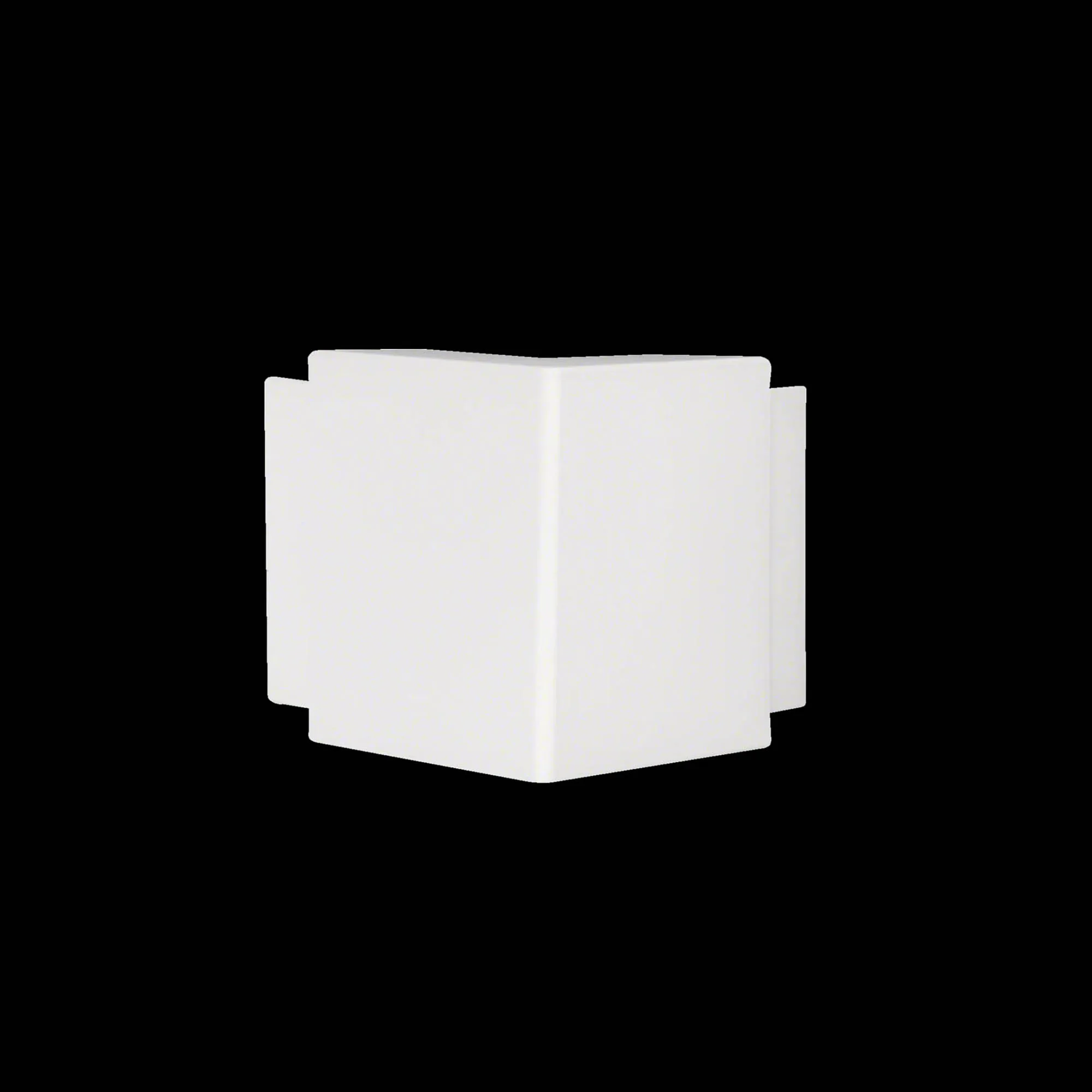 Ytterhörn till Matarkanal Hager LF/LFH 60 x 150 mm Halogenfri Vit RAL 9016