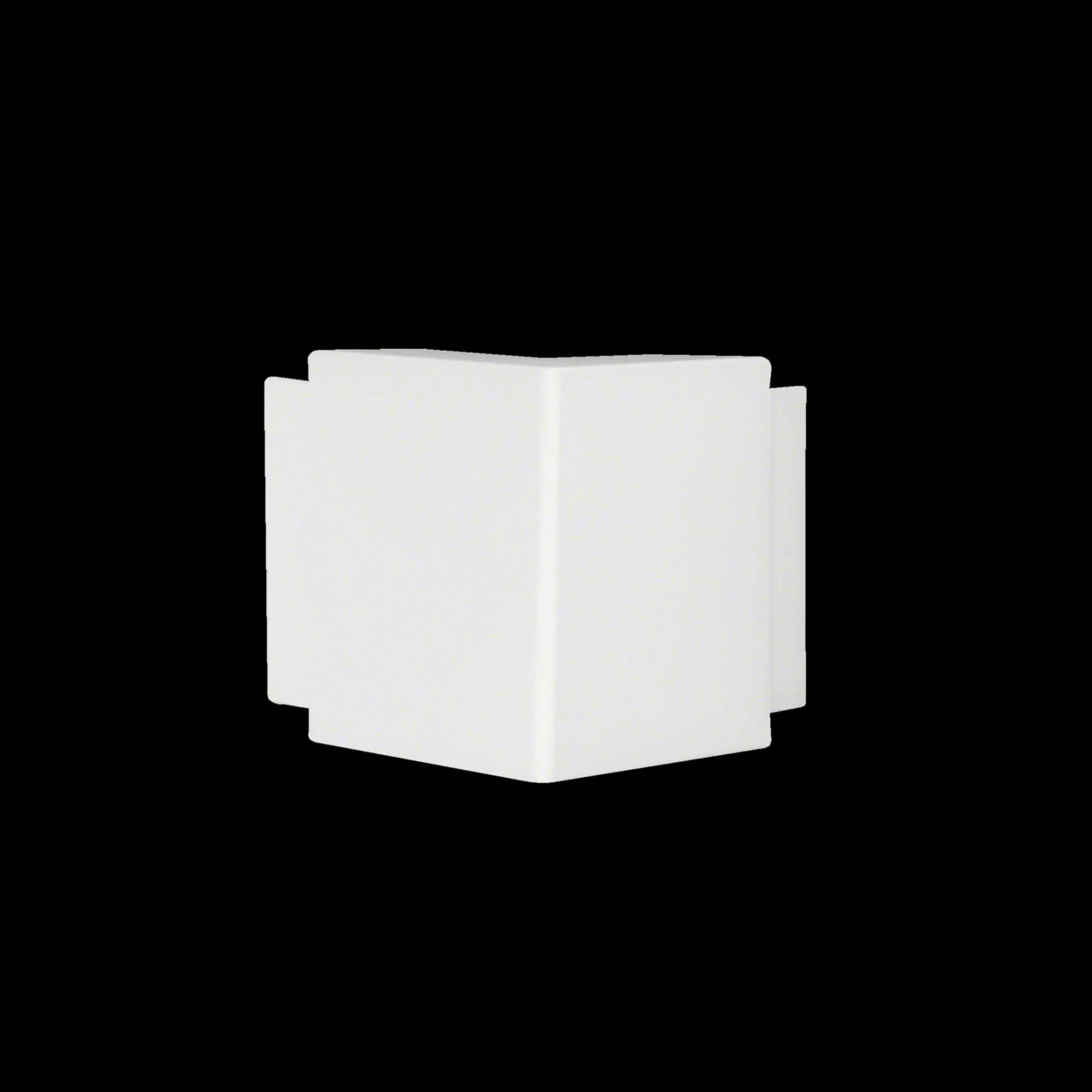 Ytterhörn till Matarkanal Hager LF/LFH 60 x 150 mm Halogenfri Vit RAL 9016