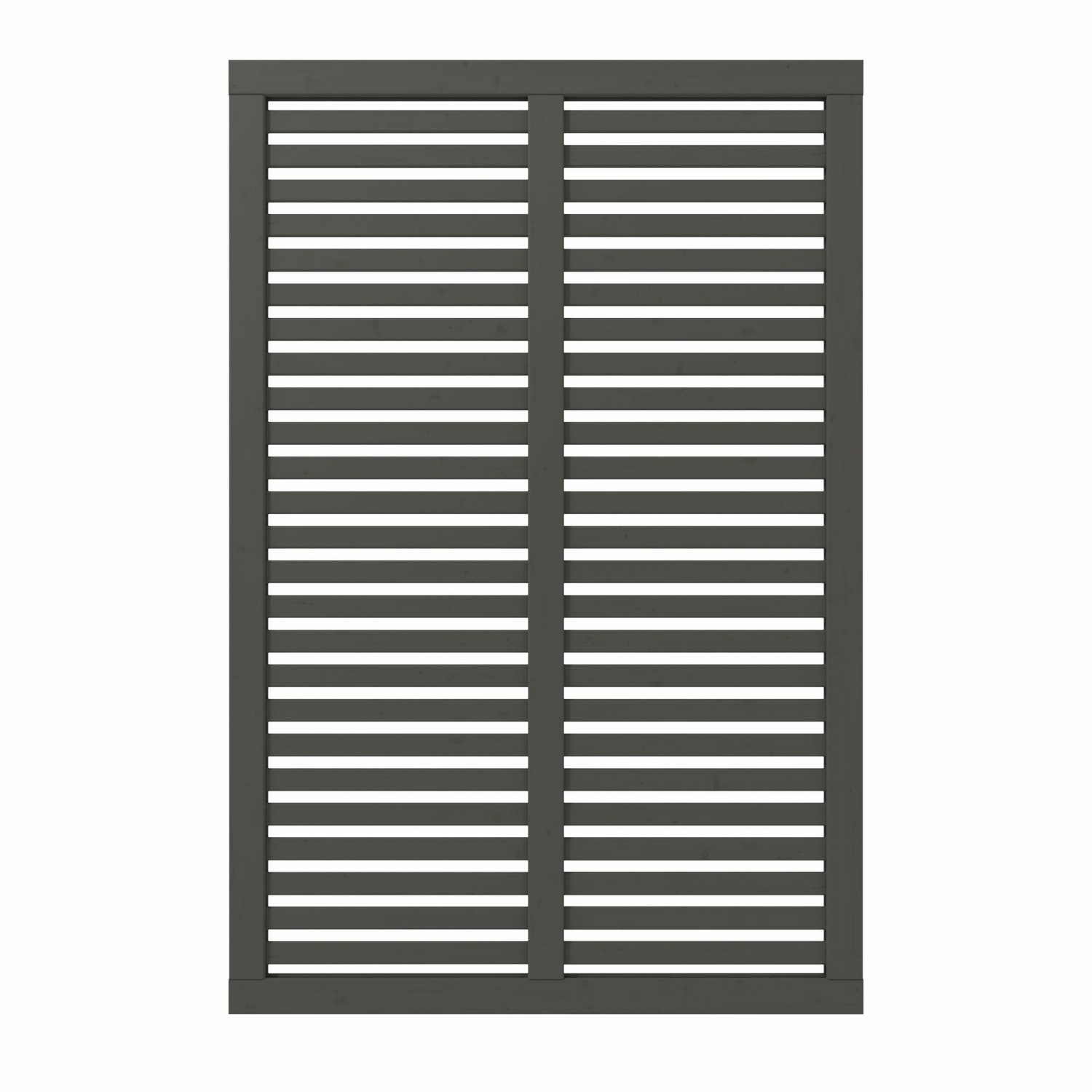 Harmoni staket Umbra-grå RAL 7022