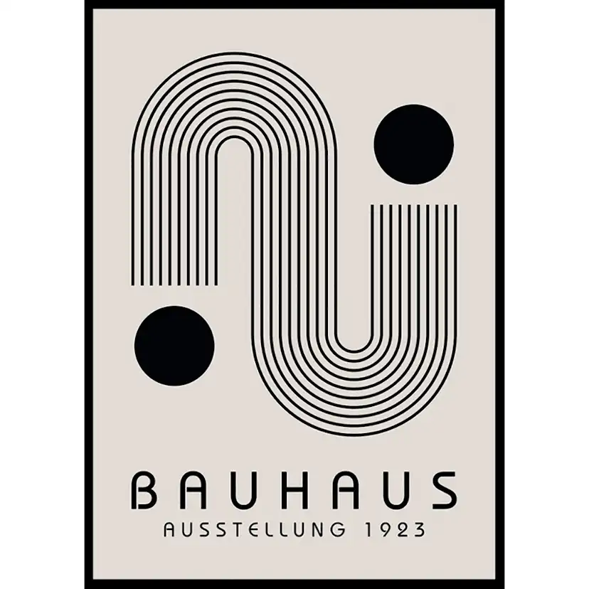 Poster Gallerix Bauhaus Art No23