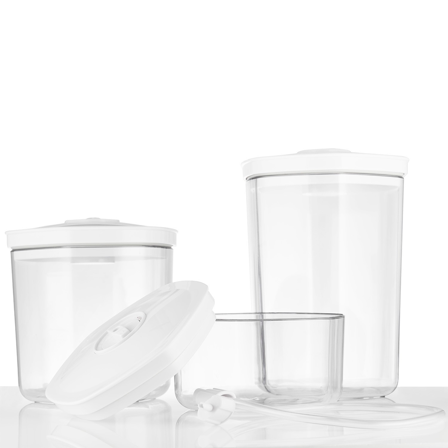 Vakuumbehållare Champion Universal 3-pack (0,7L 1,4L 2L)