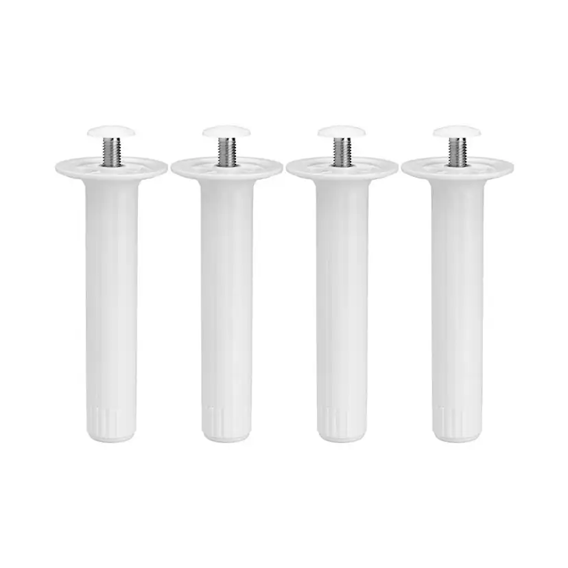 Stödben Beslag Design 480 Vit