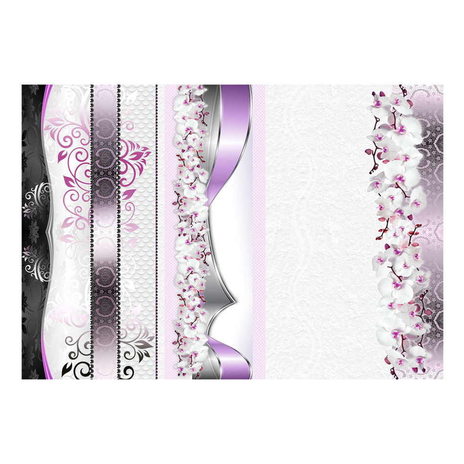 Fototapet Arkiio Parade Of Orchids In Violet