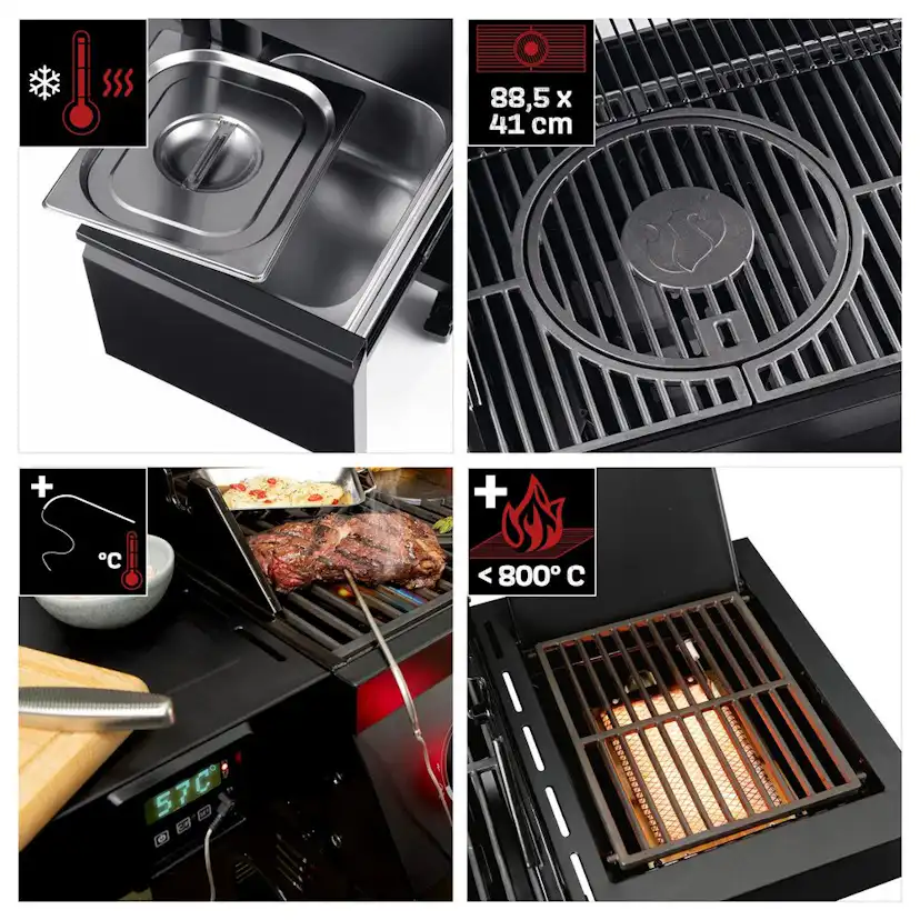 Gasolgrill Landmann Cool Black 5.2 maxX