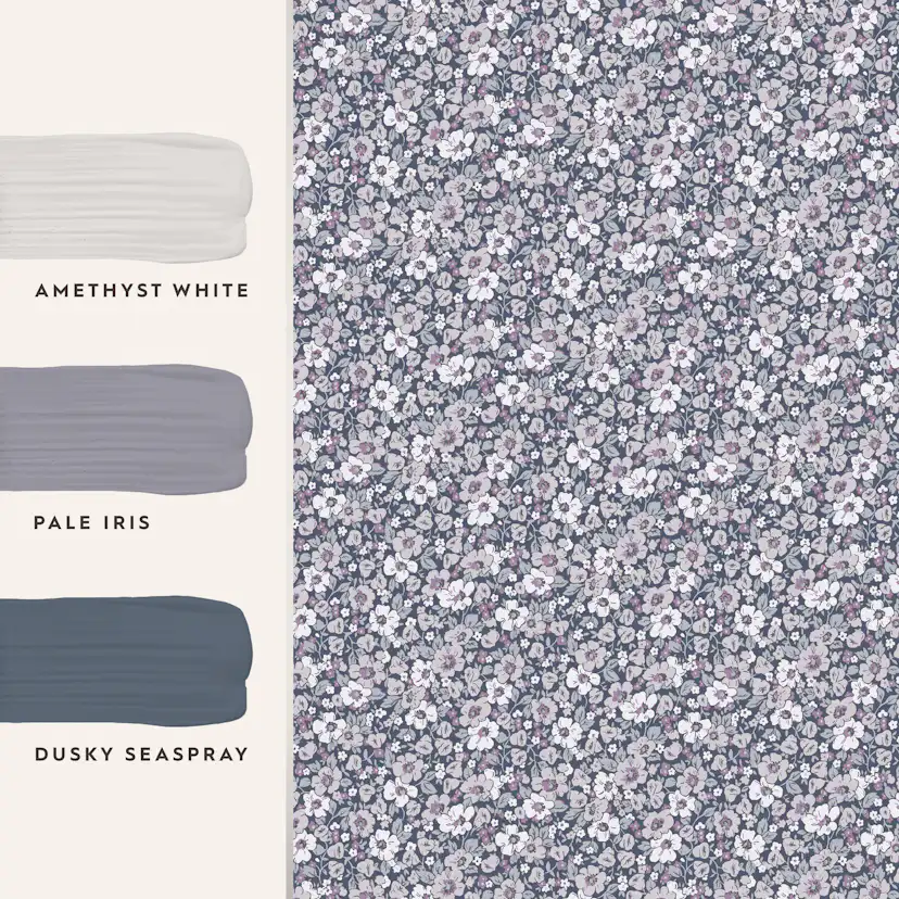 Tapet Laura Ashley Libby Purple 119867