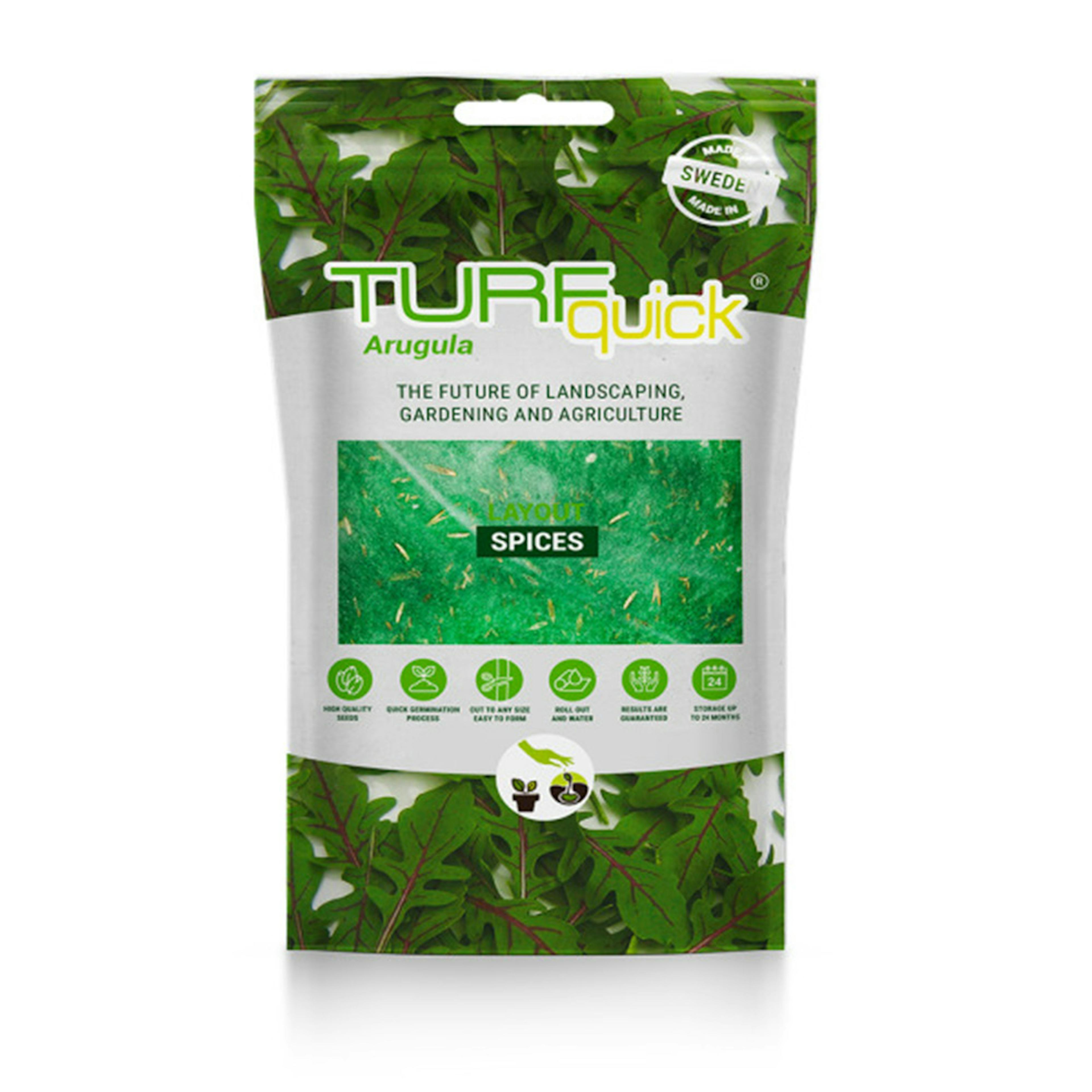 Odlingsmatta Turfquick Ruccola