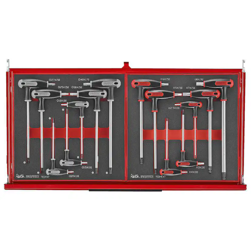 Verktygsset Teng Tools 418 -Delar