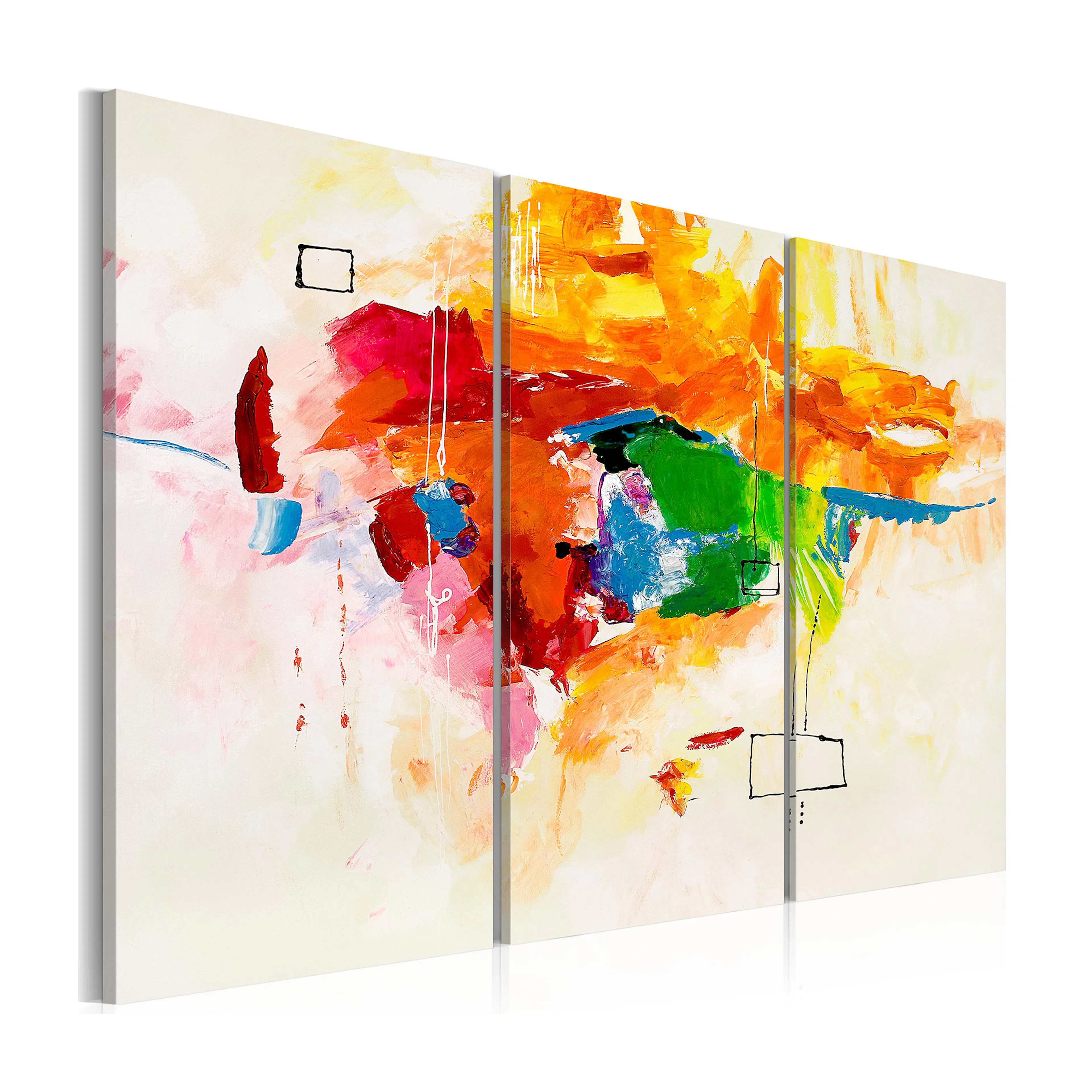 Handmålad Tavla Arkiio  Papegojan 120x80