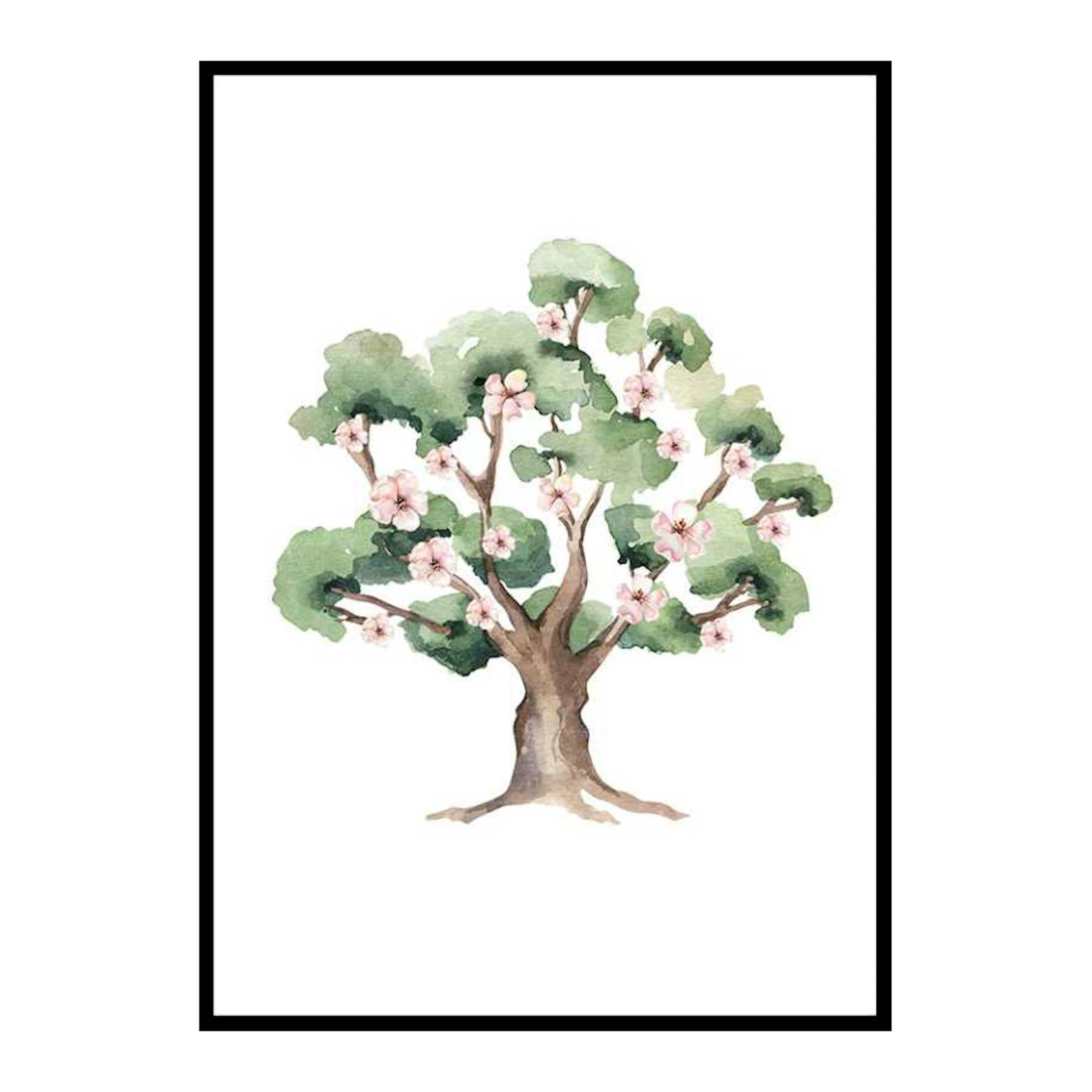 Painted Tree No1 70x100 cm