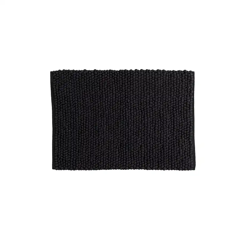 Wilmer Polyester/Cotton - 50*80-Rectangular-Black Svart