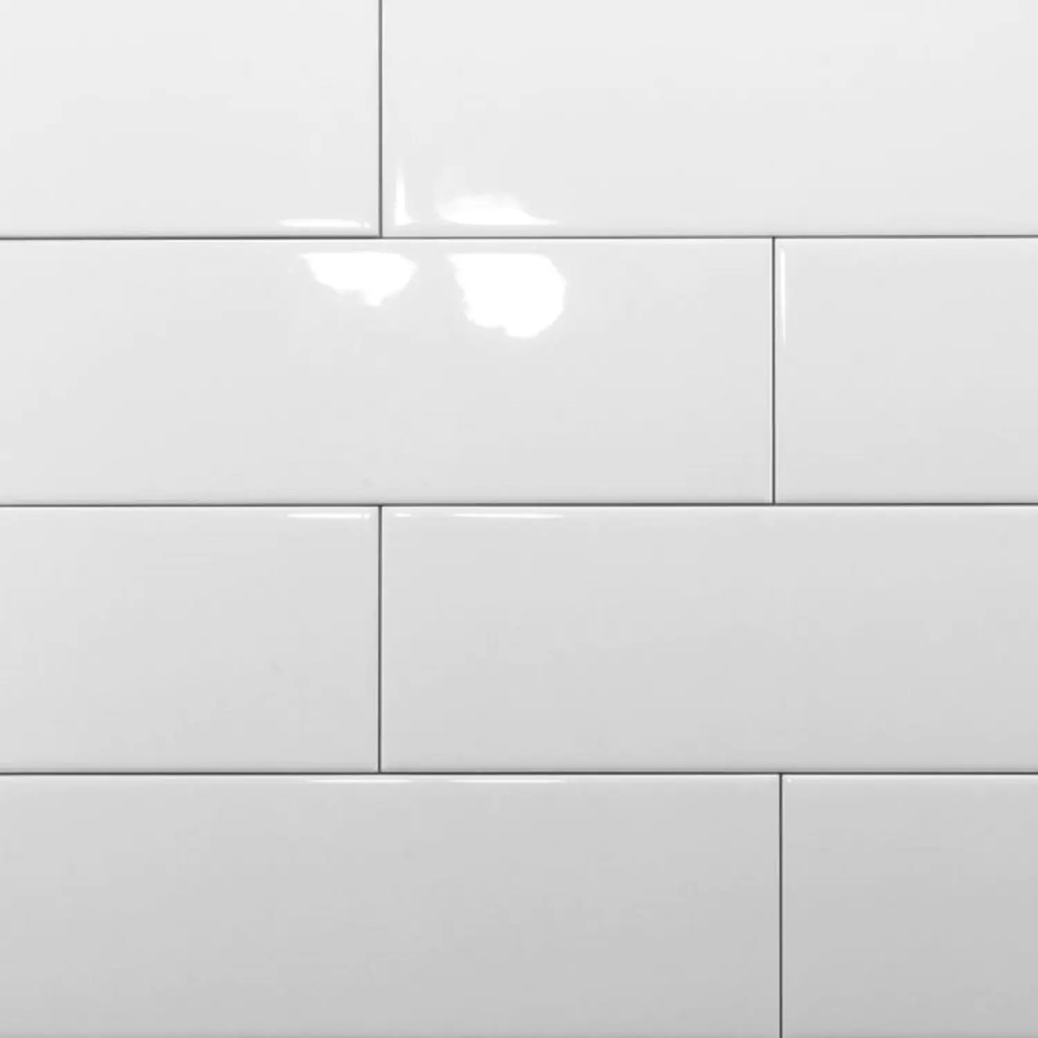 Kakel Tenfors Vit Blank 10x30 cm