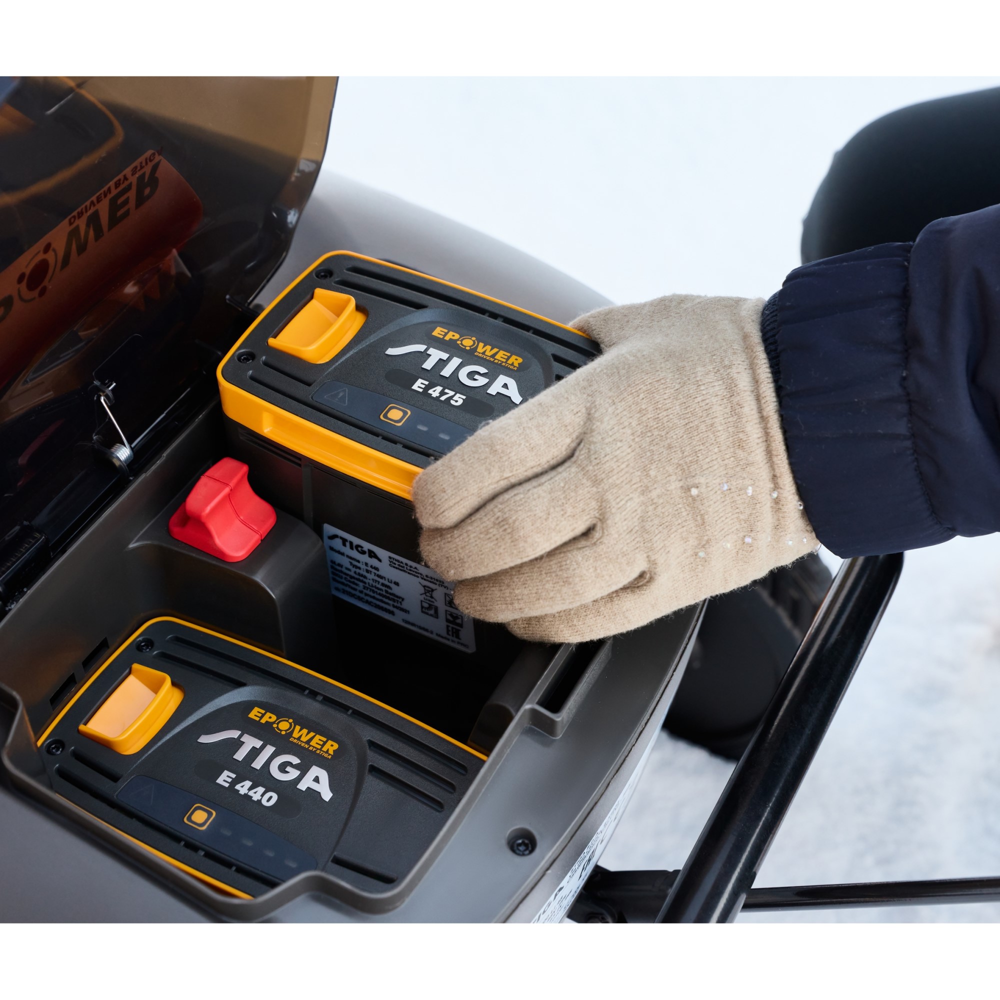 Snöslunga STIGA ST 700e med Batteri