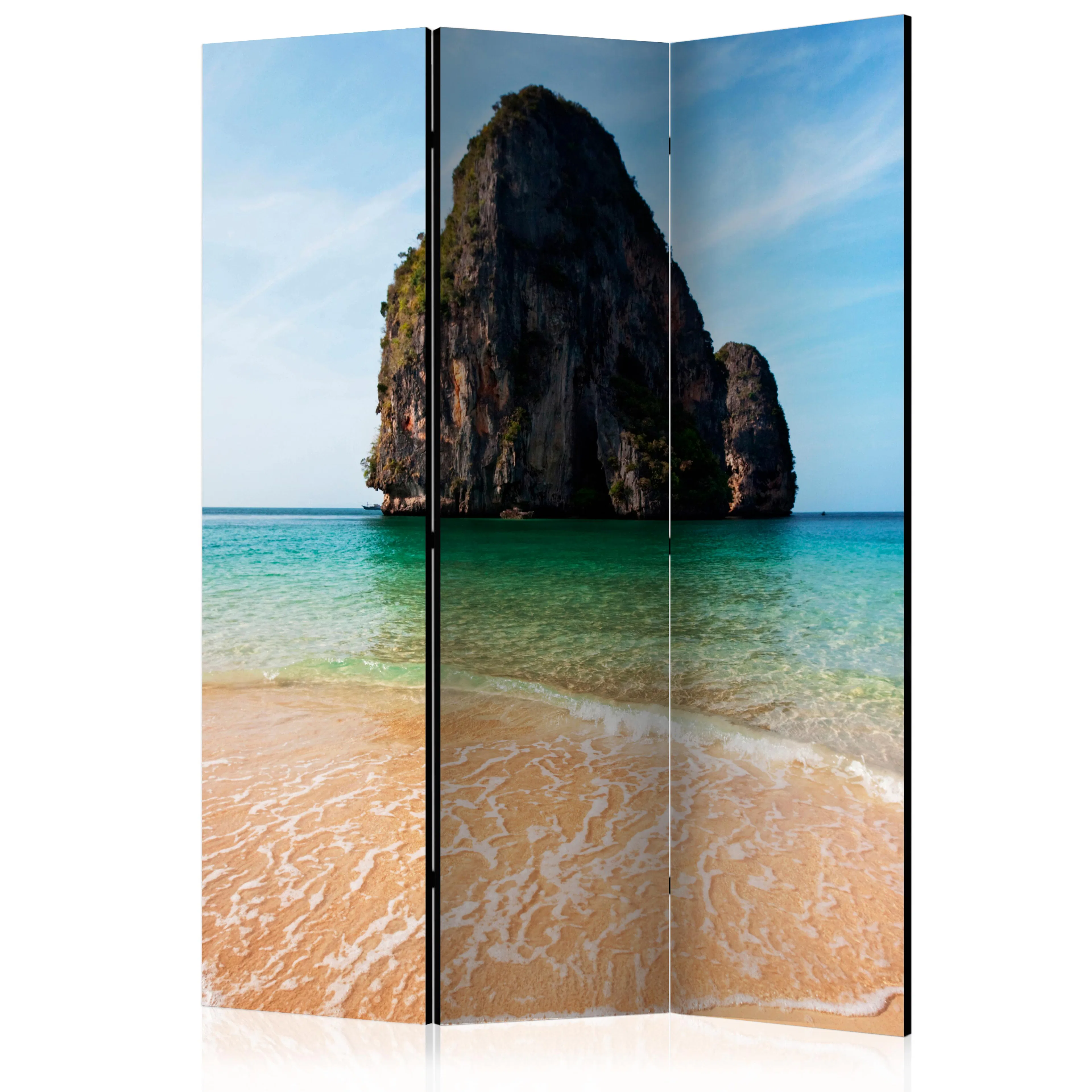 Rumsavdelare Arkiio Rock Formation By Shoreline Andaman Sea Thailand 135x172 cm