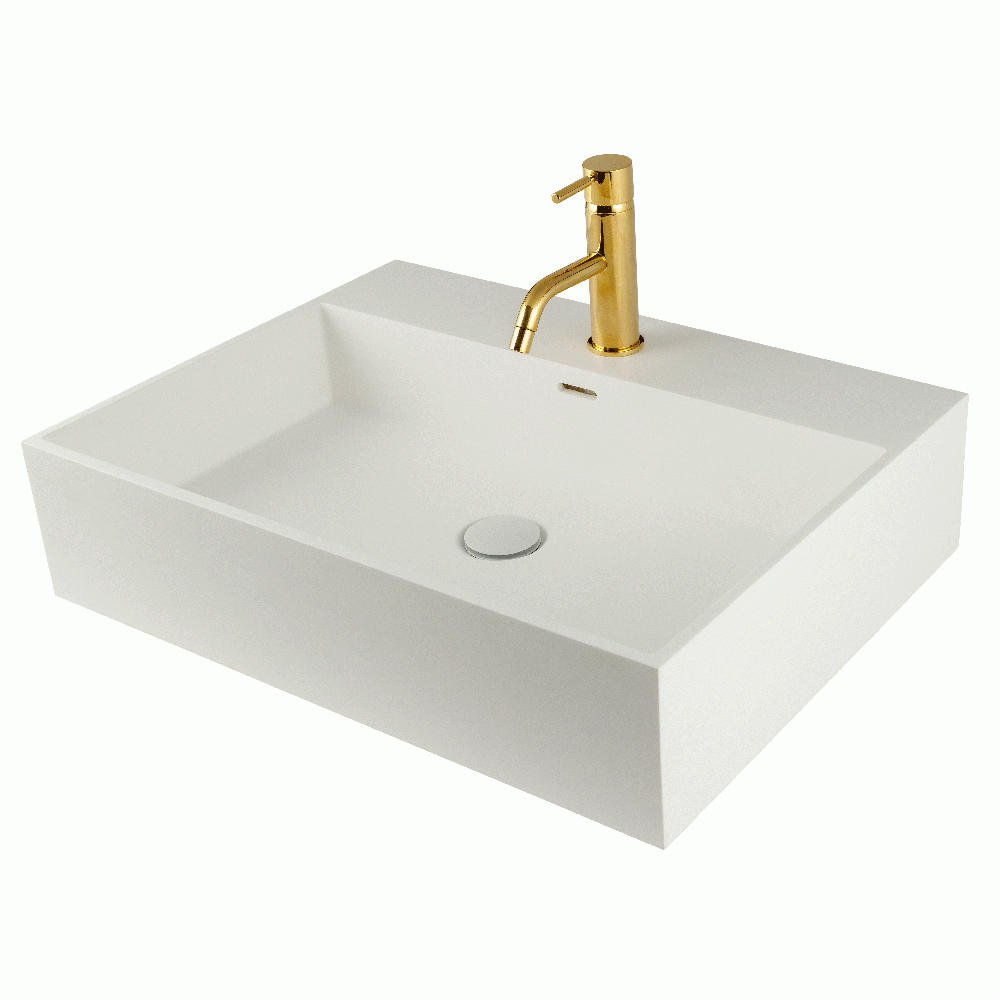 Tvättställ Lavabo Solid Surface 60