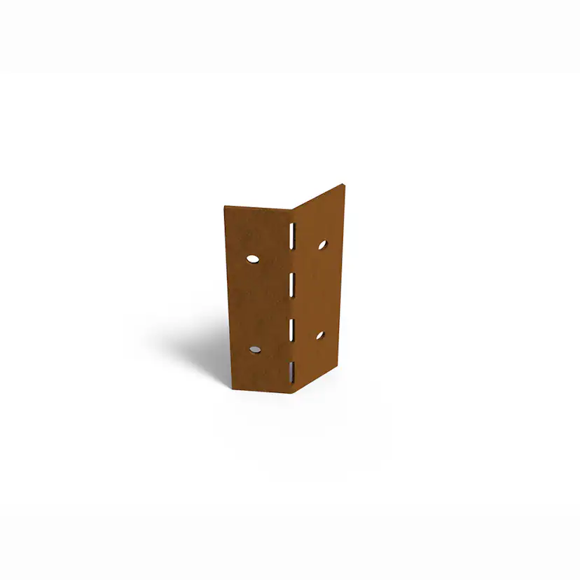 Planteringskant Flexigarden Corten 120 Hörn Justerbart