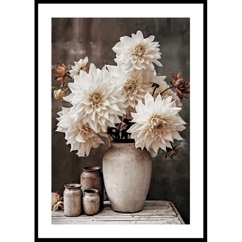 Dahlia Flower Pot 30x40 30x40 cm