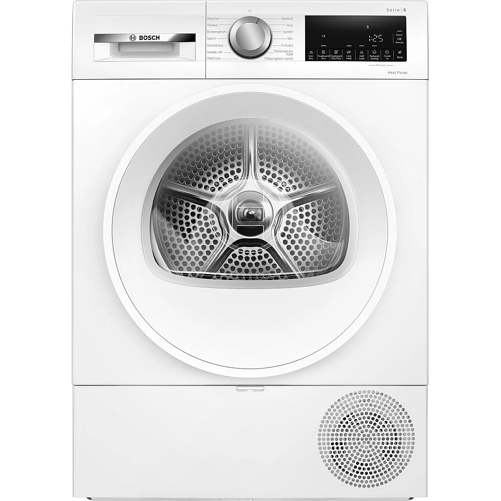 Värmepumpstumlare Bosch Serie 6 WQG2420ASN Energisnål