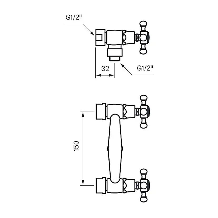 Duschblandare Tapwell Classic FBLV 168