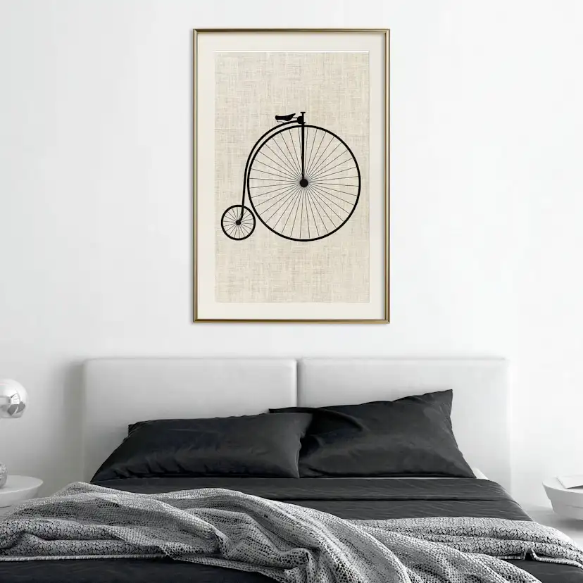 Poster Artgeist Affisch Vintage Bicycle