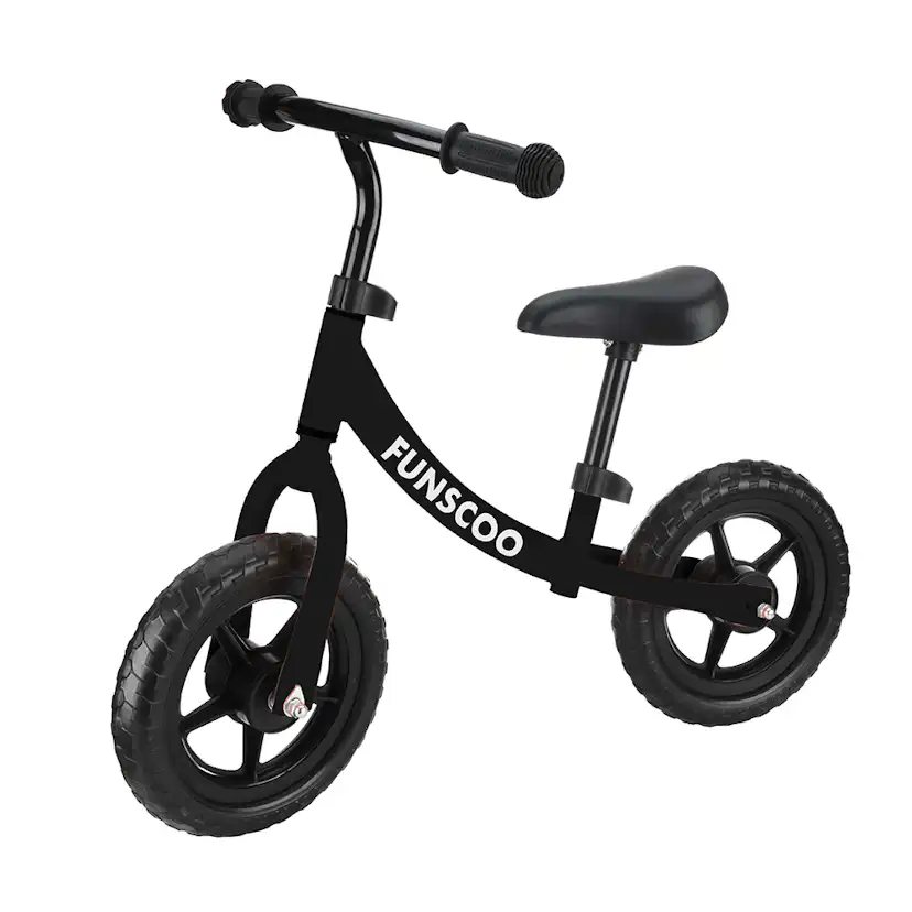 FUNSCOO KICKBIKE BLACK Svart